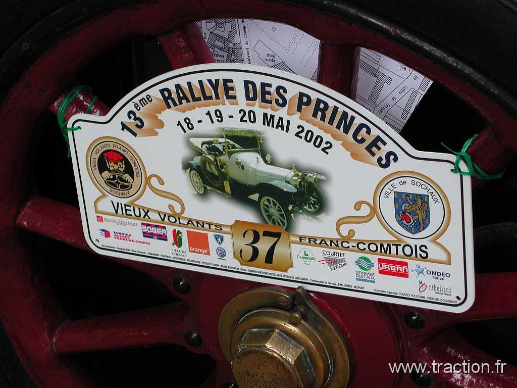 2002_05_19 Colmar 0102.jpg - 19/05/2002 - 68000 COLMAR13me Rallye des PrincesRENAULT 1914 Type FK
